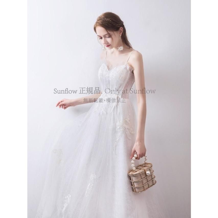 ウエディングドレス スレンダー