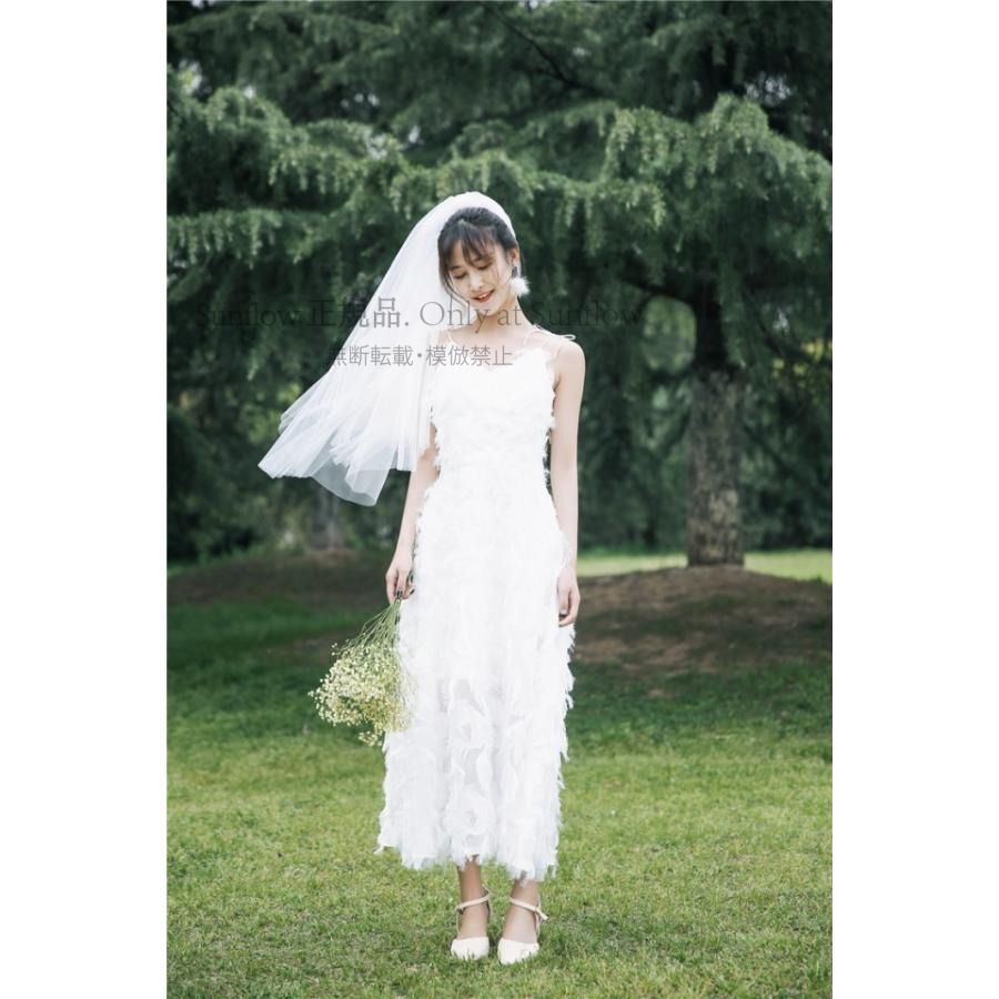 ウェディングドレス ウェディング 白 スレンダー ナチュラルウェディング 小さいサイズ 大きいサイズ ノースリーブ パーティードレス ホワイト Ｖネック CCLF1104P095