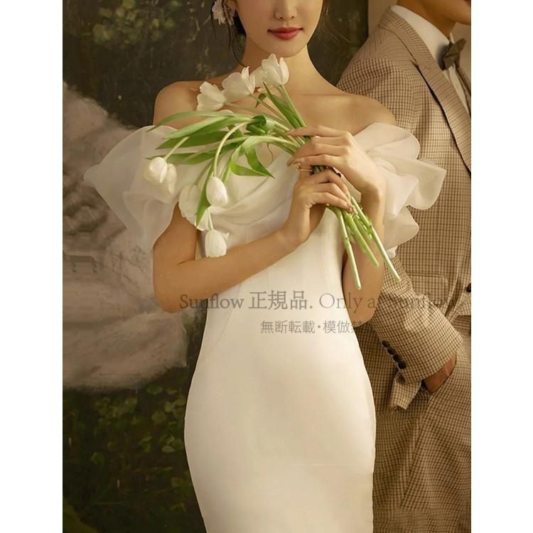 トレーン ウェディングドレス