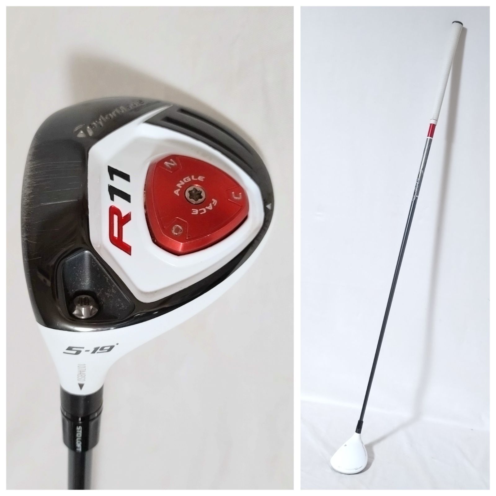 TaylorMade テーラーメイド R11 5W レフティ フェアウェイウッド FW 19° USA Motore55 フレックスR°