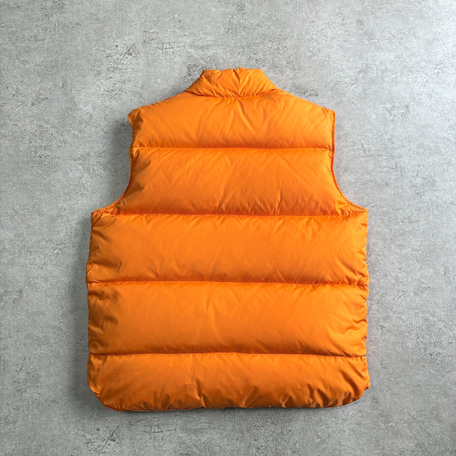 90s L.L.Bean Down Vest neon orange エルエルビーン ダウンベスト ネオン オレンジ