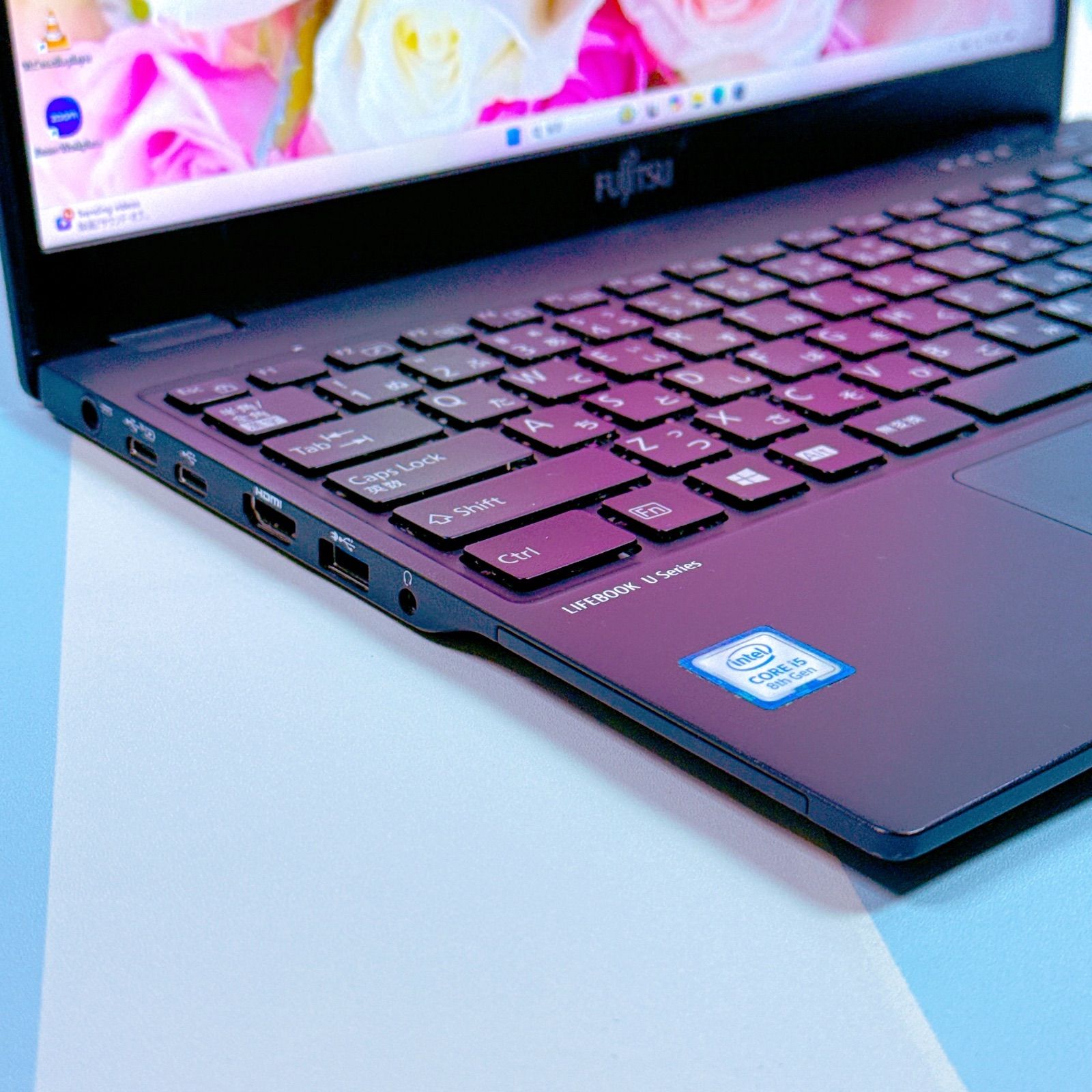 ノートパソコン オフィス付き 第8世代 Corei7 SSD Windows11 薄型