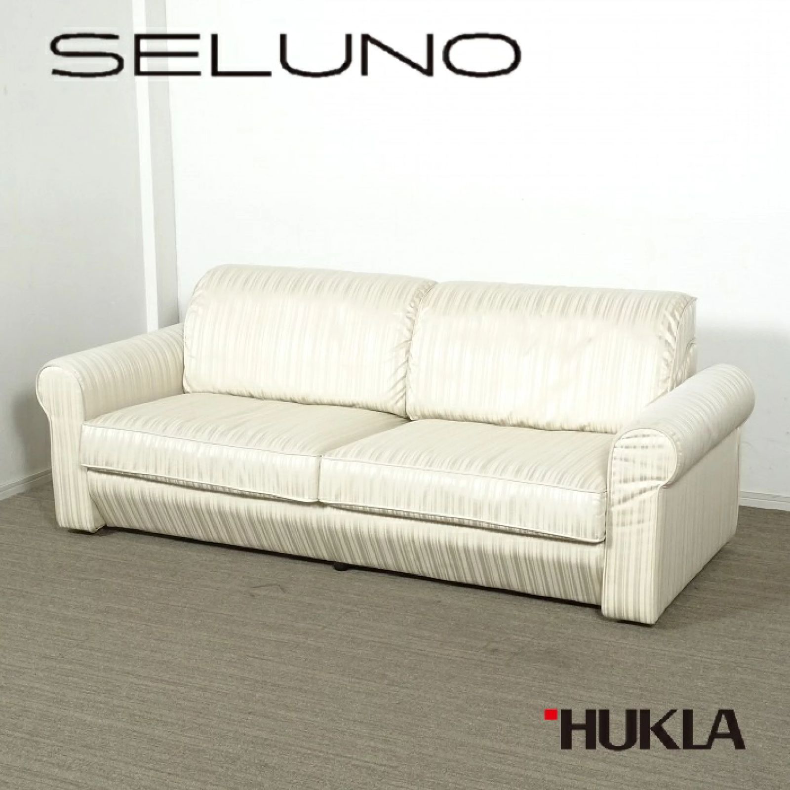 ◾︎SELUNO◾︎ 展示 HUKLA フクラ CODEL コーデル 3人掛けソファ ファブリック 55万 v802