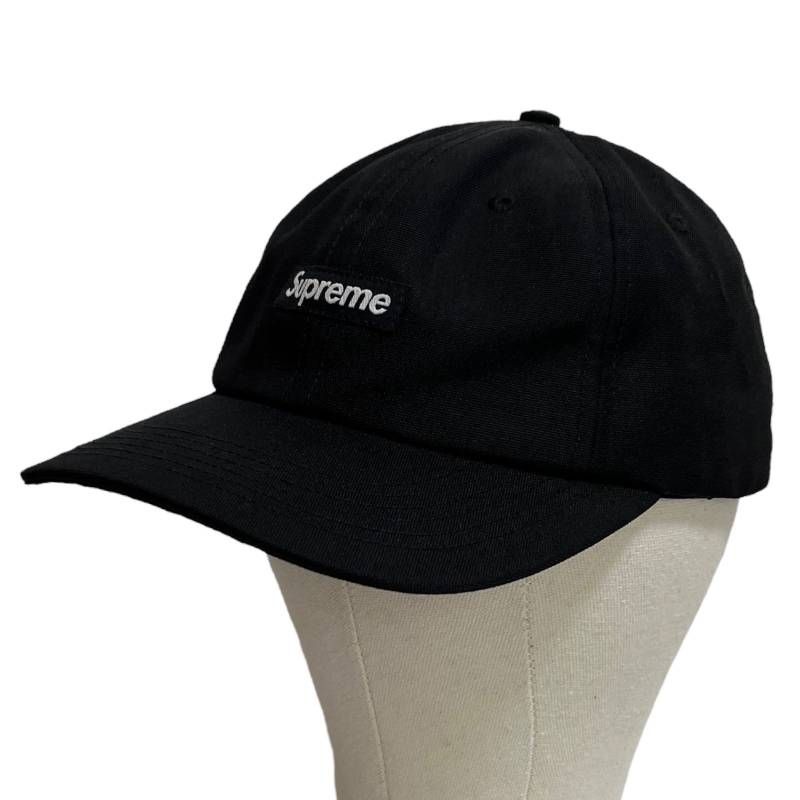 7076_1 Supreme シュプリーム Cordura Small Box 6-Panel コーデュラ スモールボックス 6パネル Cap キャップ Black ブラック 黒