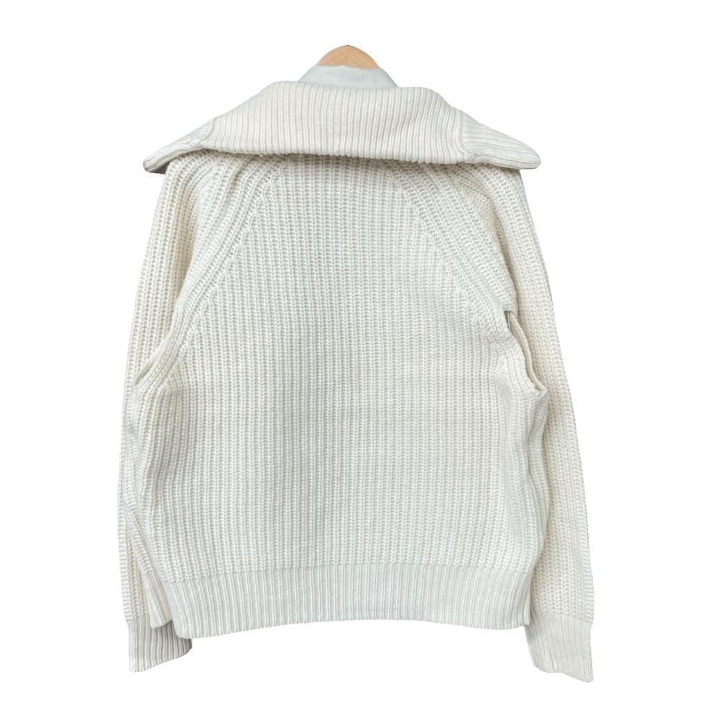 リー LEE ×トーガアーカイブス TOGA ARCHIVES Knit G jacket Lee SP ニット デニムジャケット ブルゾン LB9517 L 白 アイボリー GULLKHAN_COM