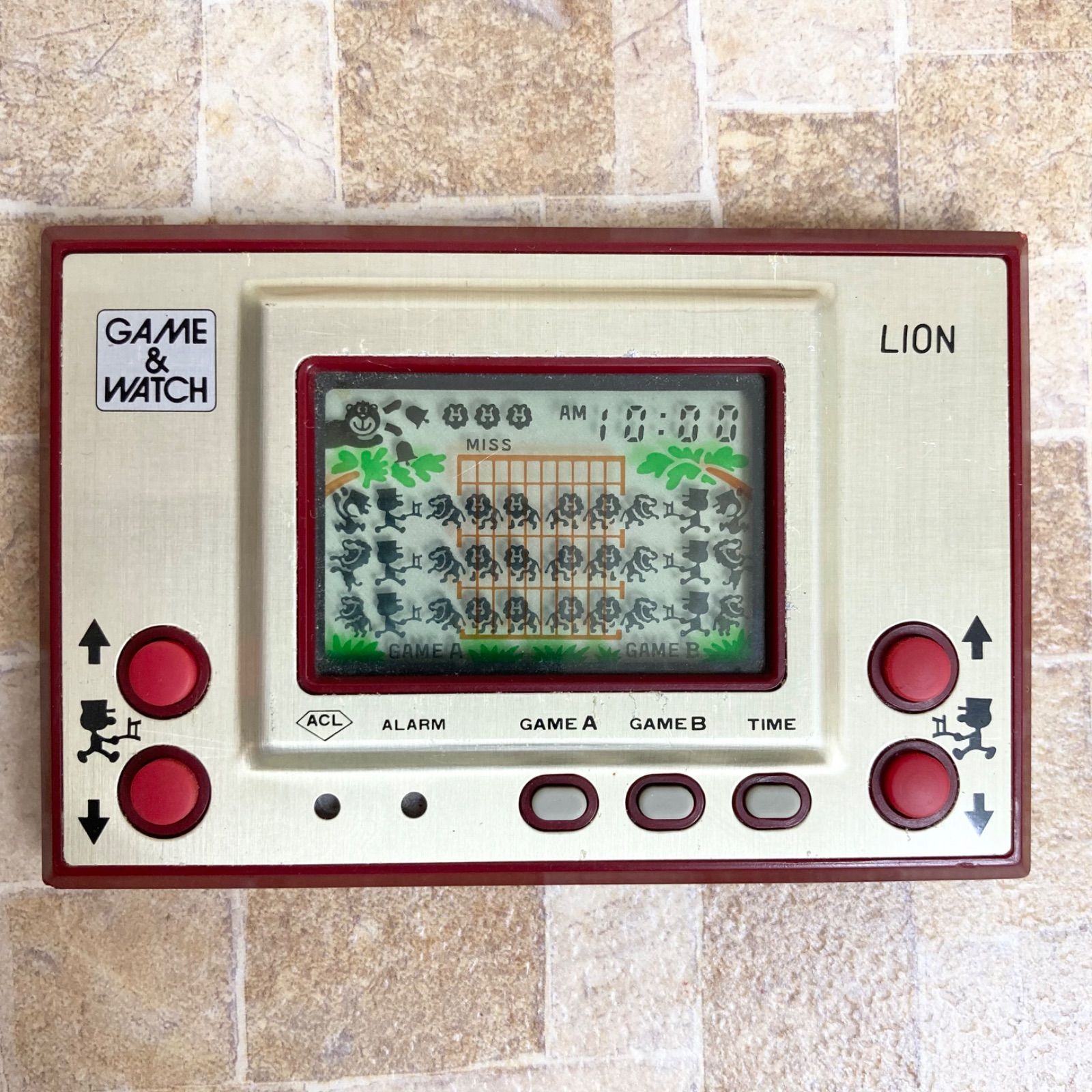 動作 済 ゲームウォッチ ライオン GAME -WATCH LIONレトロ 任天堂 Nintendo