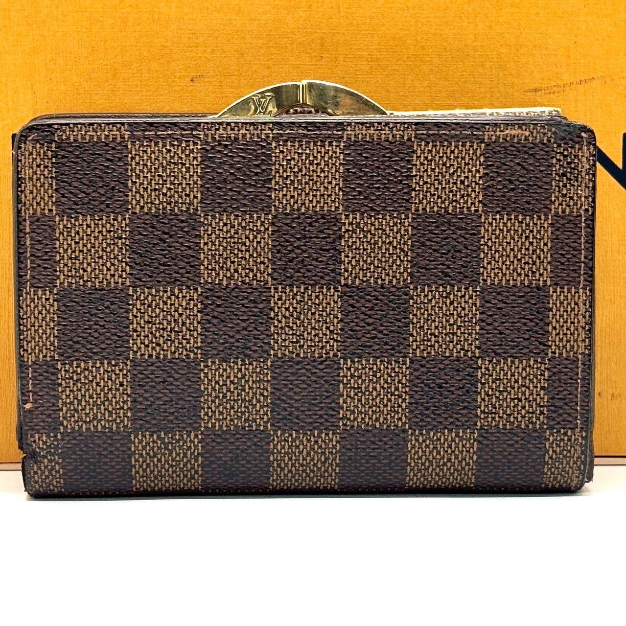 LOUIS VUITTON ヴィトン ダミエ ポルトフォイユ ヴィエノワ 極上美品