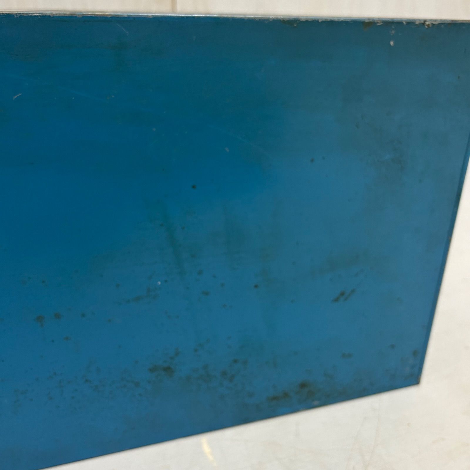 駄菓子屋ブリキケース 菓子ケース 4枚扉 ガラス 仕切り付き ディスプレイ 古道具 MARWIL-DEMENAGEMENTS_CH