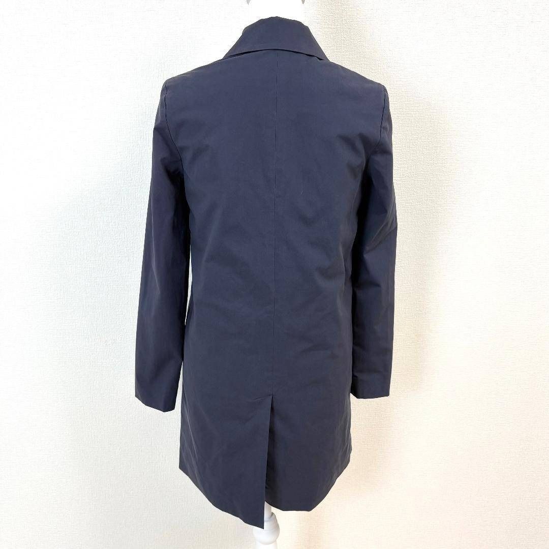 Theory ステン 中綿コート 比翼 ネイビー