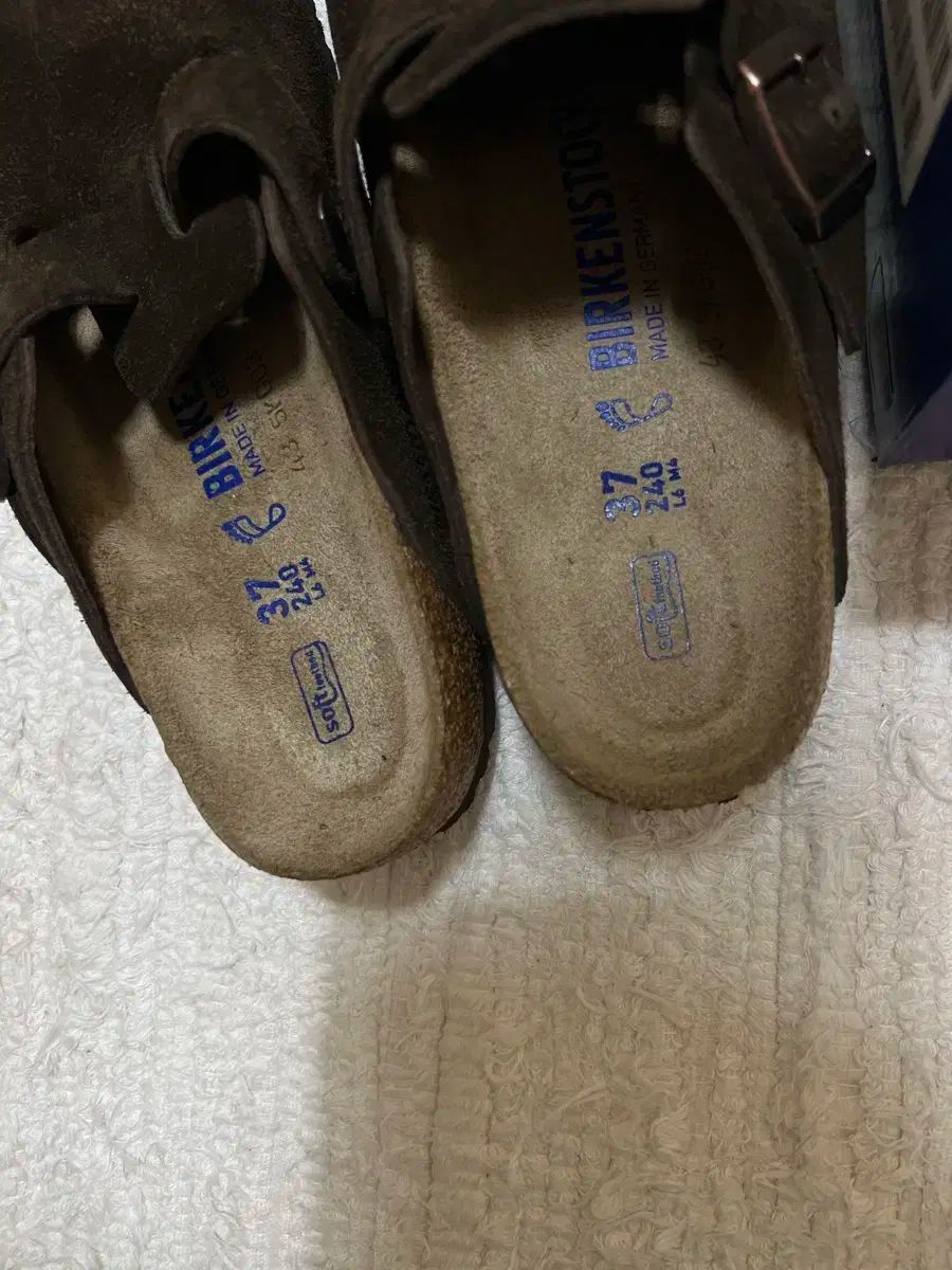  ビルケンシュトック ボストン モカ Regular 240 37 サンダル サンダル ミュール