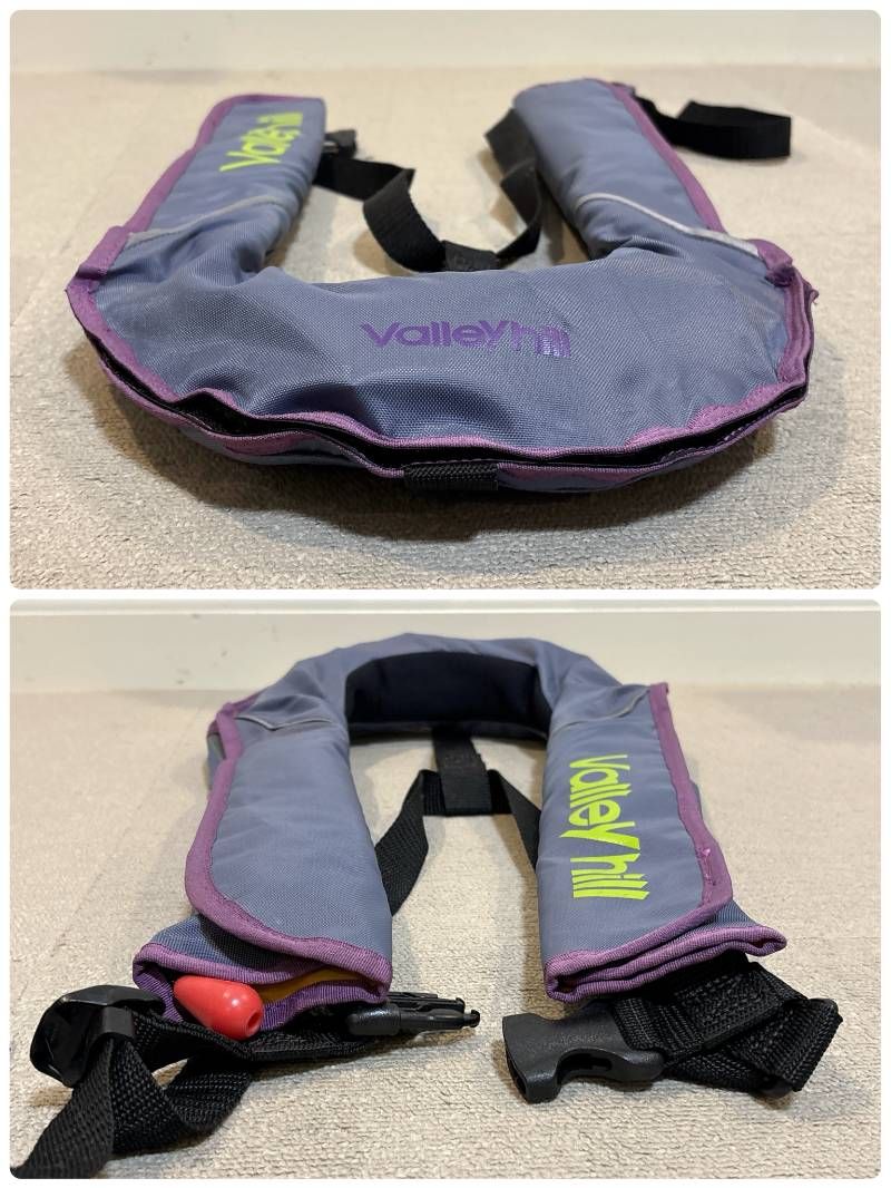  Valleyhill バレーヒル 自動膨張式 ライフジャケット 救命胴衣 VH 2310 オートインフレータブルジャケット ライフジャケット ウェア