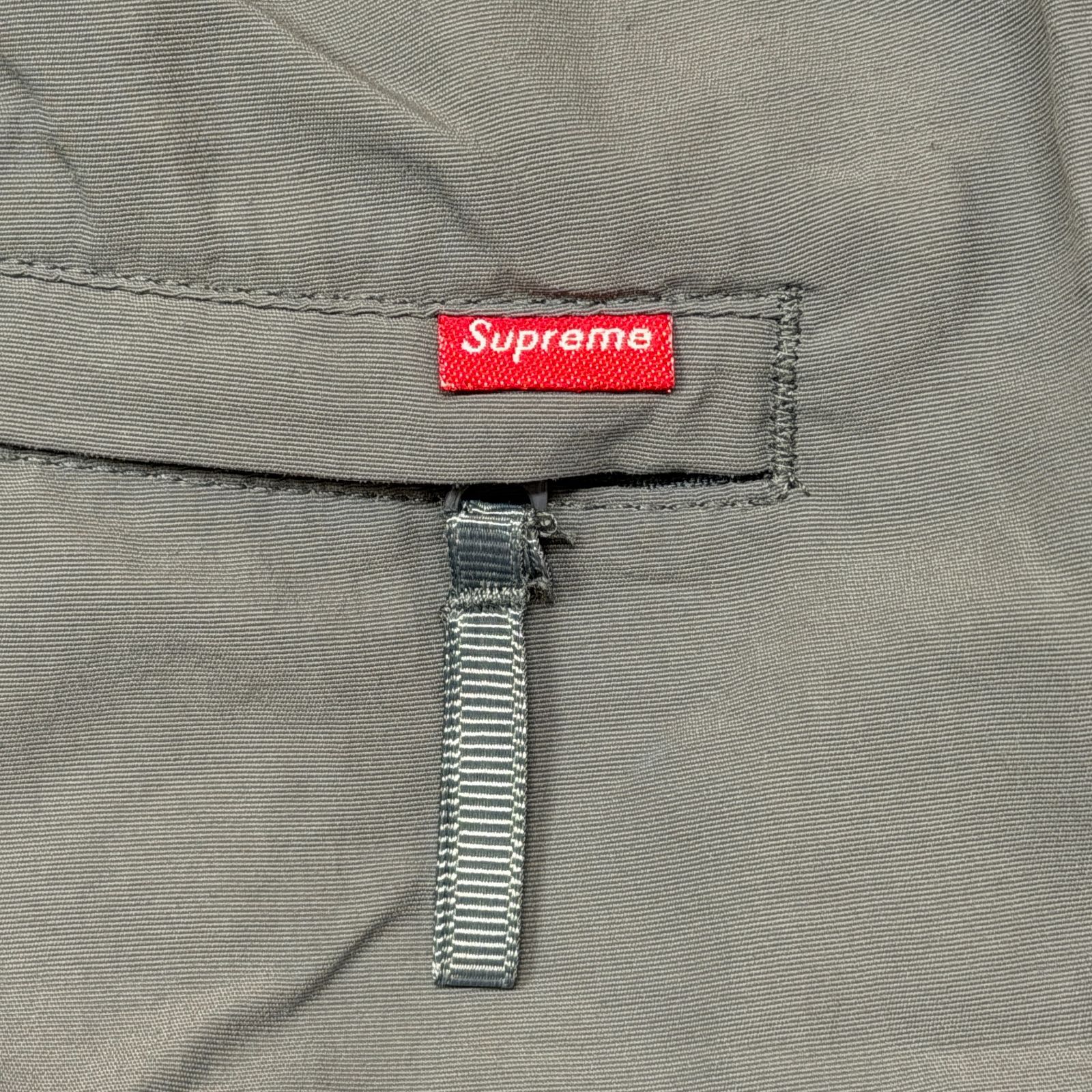  正規 参考上代18700円 Supreme 22 SS Warm Up Pant ウォームアップパンツ イージーナイロンパンツ シュプリーム グレー L 1933 M 7 ワイドパンツ イージーパンツ パンツ