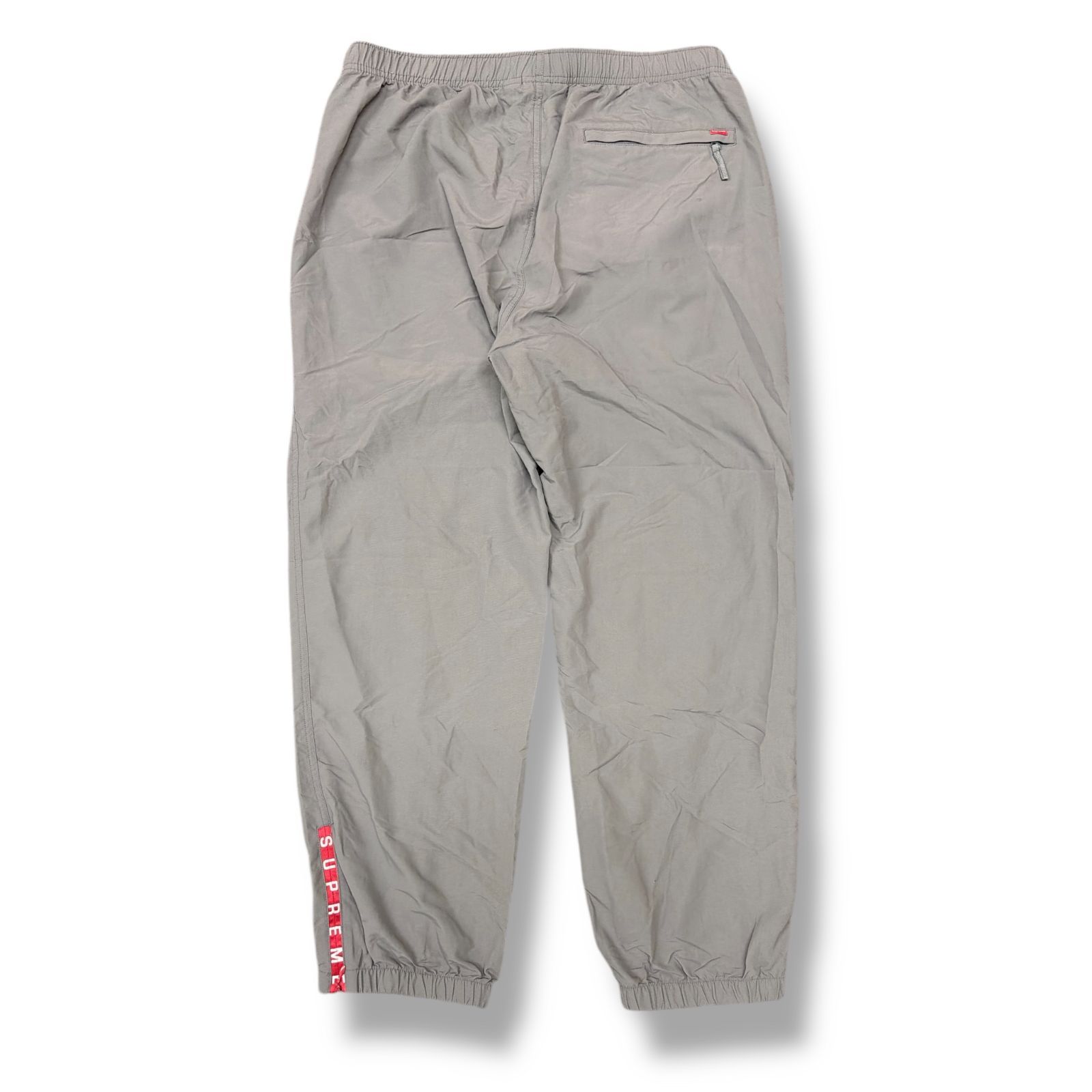正規 参考上代18700円 Supreme 22 SS Warm Up Pant ウォームアップパンツ イージーナイロンパンツ シュプリーム グレー L 1933 M 7