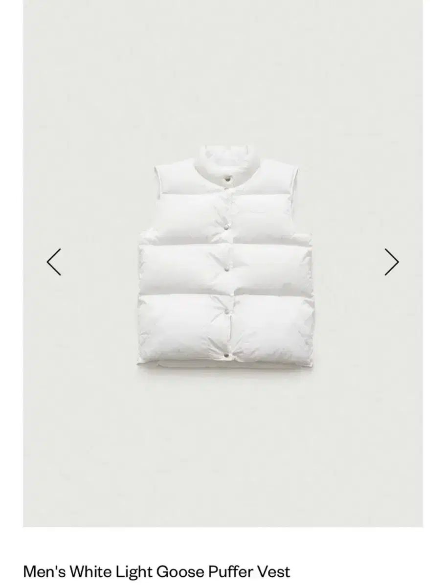 ザ バーネット グース パファー ベスト ダウンベスト メンズ