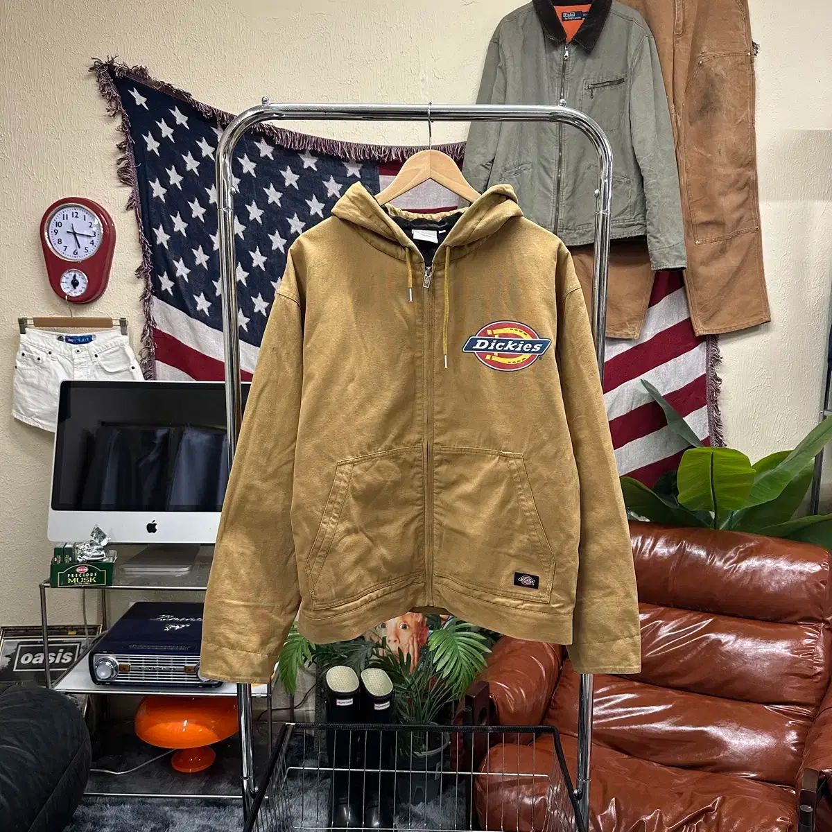 あ*ば様 DICKIESディッキーズ　ダックアクティブワークジャケット　XLスミ 節約 XL ディッキーズ アクティブ ワークジャケット Dickies