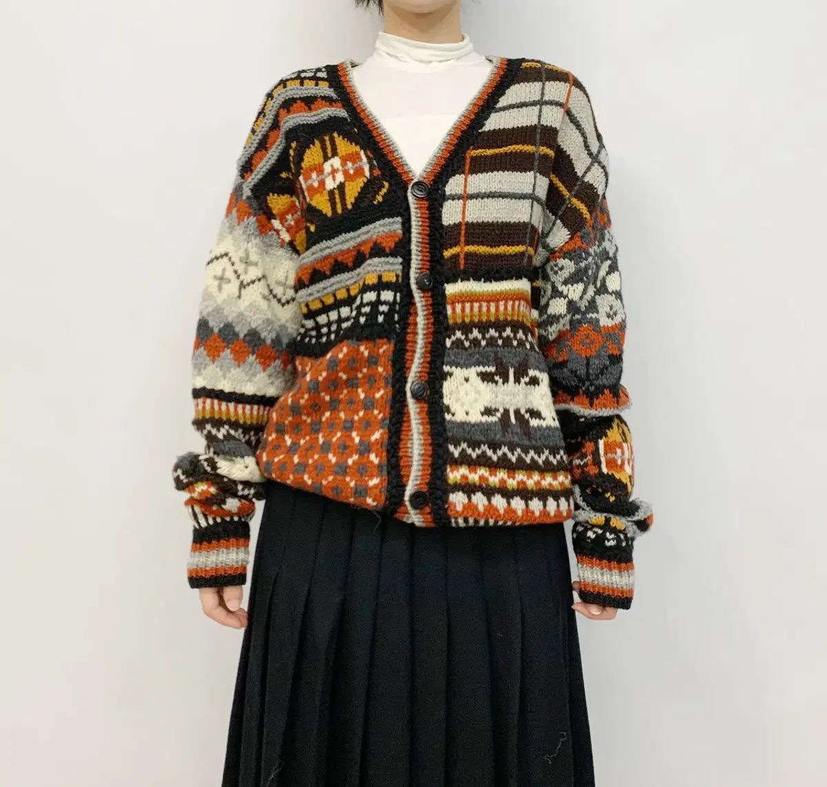 I S by イッセイミヤケ スポーツ ニットカーディガン