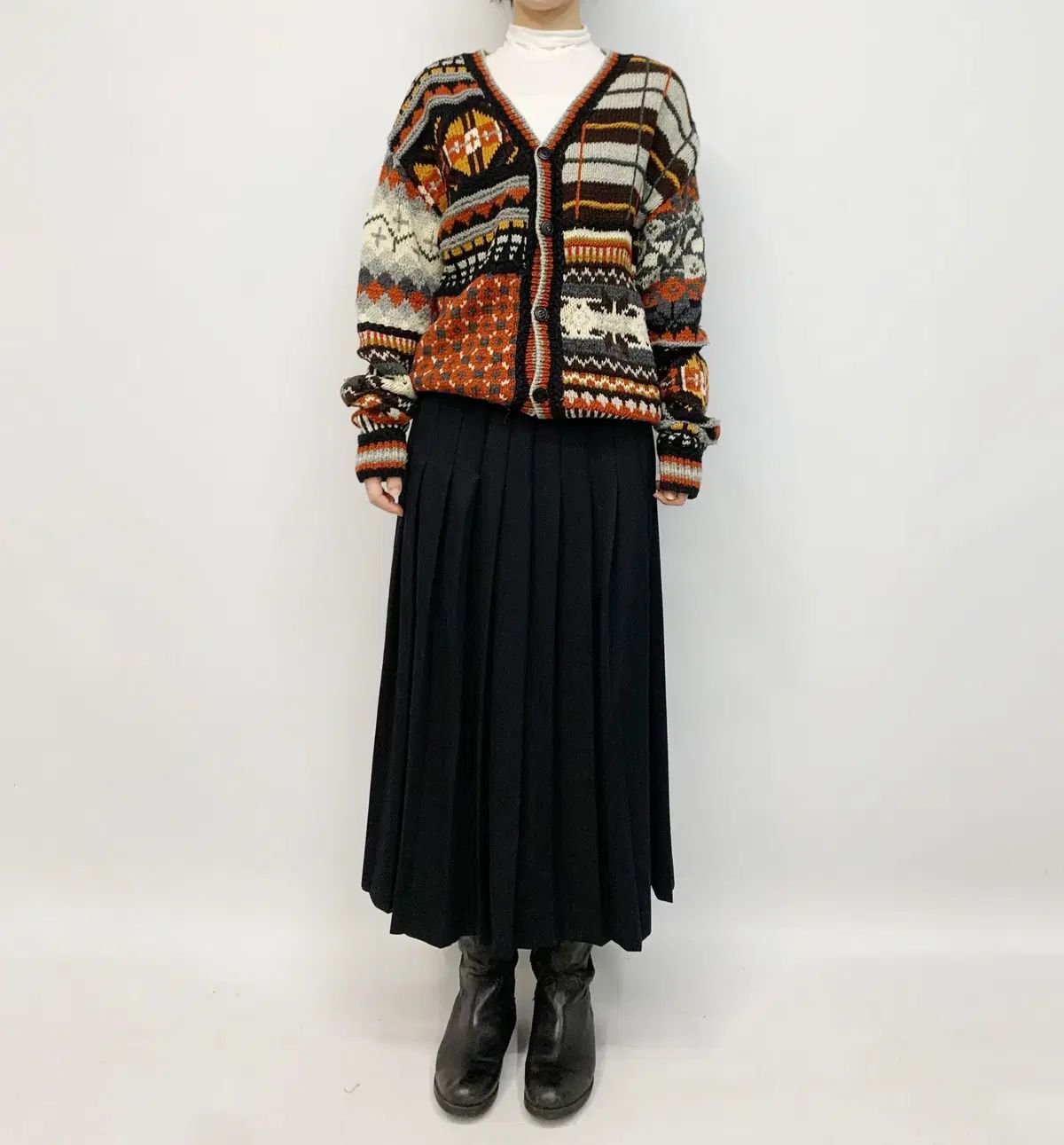 I S by イッセイミヤケ スポーツ ニットカーディガン