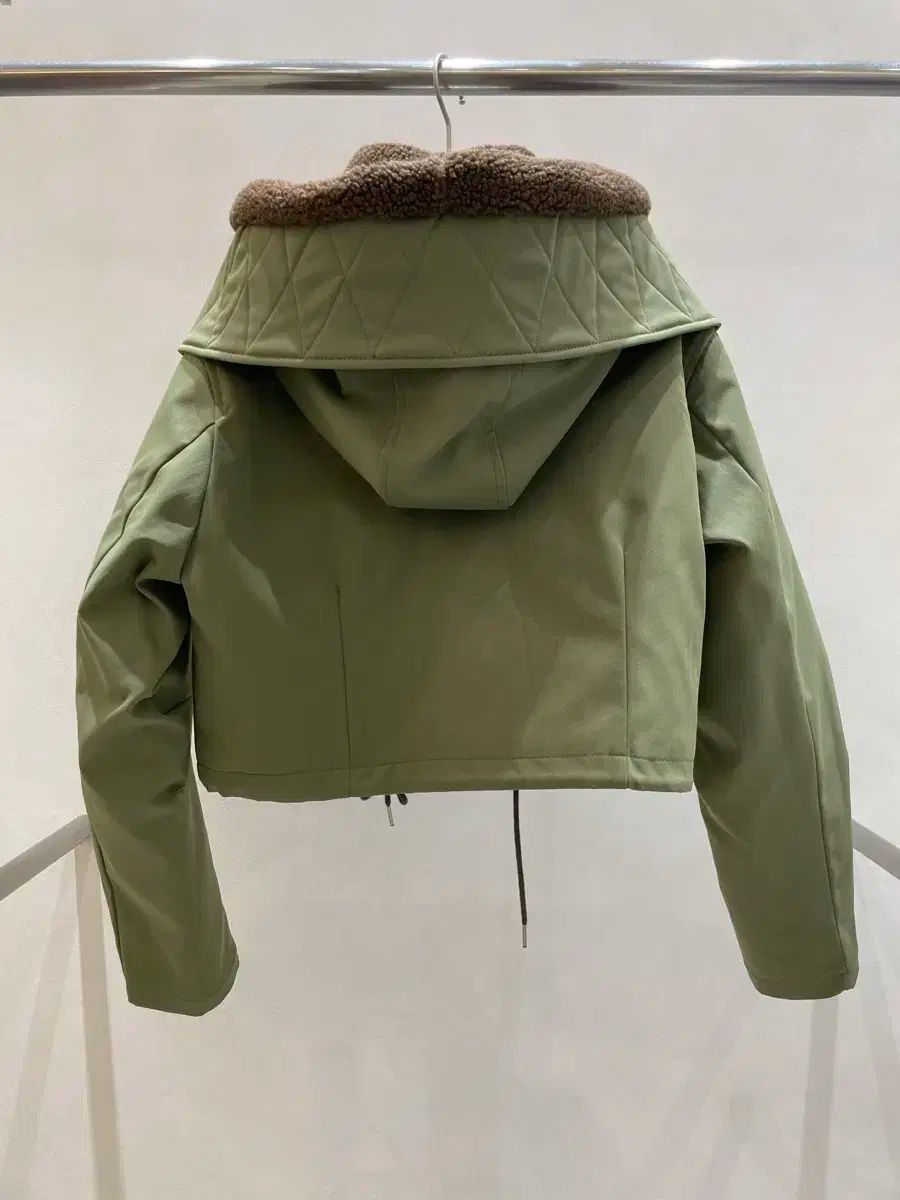 ファーマウンテンパーカー 取り外し