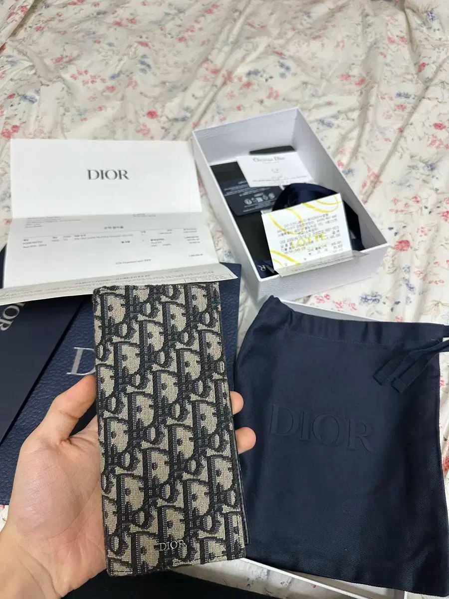 ディオール オブリーク 長財布 フルセット