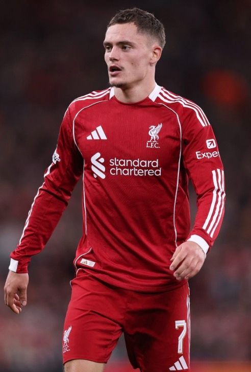 リヴァプール25/26オーセンティックユニフォーム長袖 マクアリスター