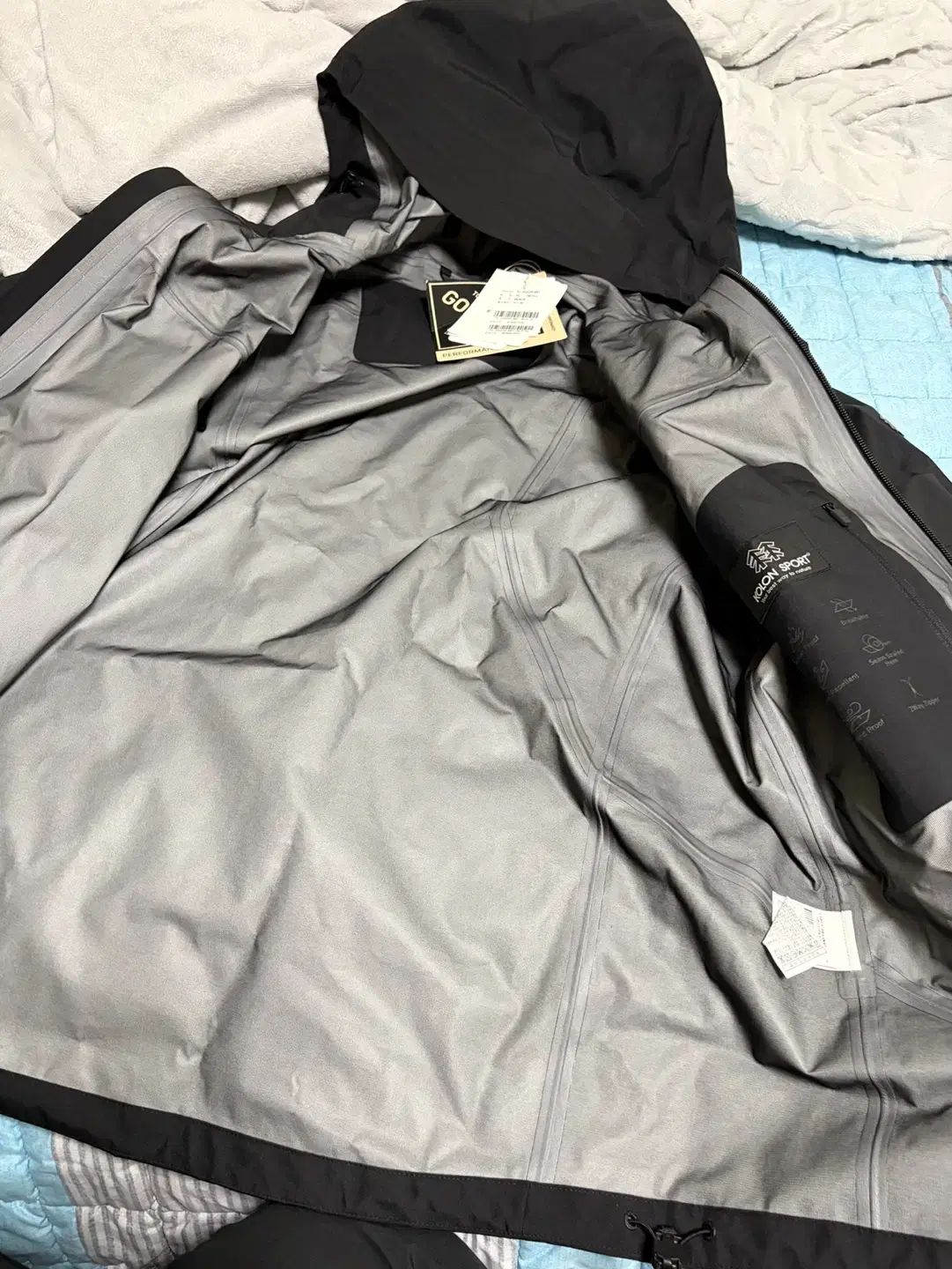 定価55万 XL ゴアテックス ルーズフィット 3L ジャケット ブラック KANDAIZUMI_COM