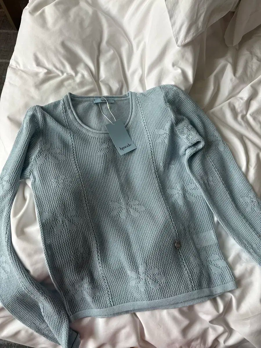  hmode プラムバゴニット 長袖 ニット セーター