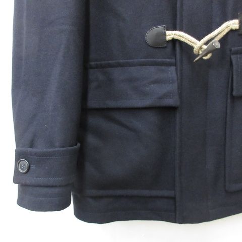 プラダ PRADA コート ダッフルコート フード トグルボタン 牛革