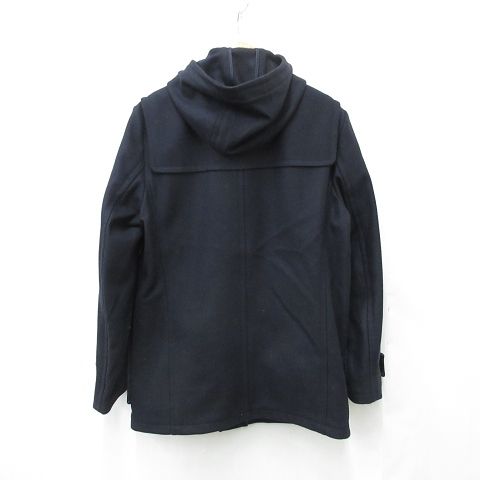 PRADAフード付ダッフルコート プラダ PRADA コート ダッフルコート フード トグルボタン 牛革