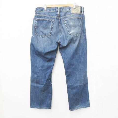 新品 12162 W34 ジーンズ ラルフローレン polo ralph lauren ビンテージ デニム パンツ ビンテージ ダメージ リペア ラルフローレン POLO Ralph Lauren クラシックフィット ロー