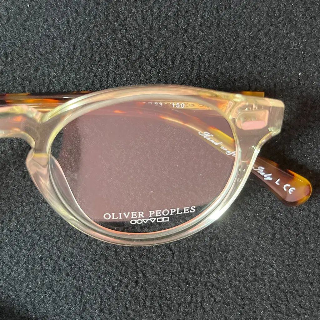 オリバーピープルズ GREGORYPACK クリア TORTOISE 47サイズ