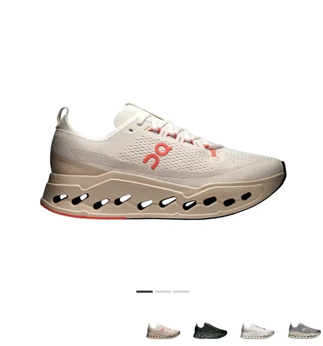 オンランニング クラウドサーファー マックス アイボリー サーモン