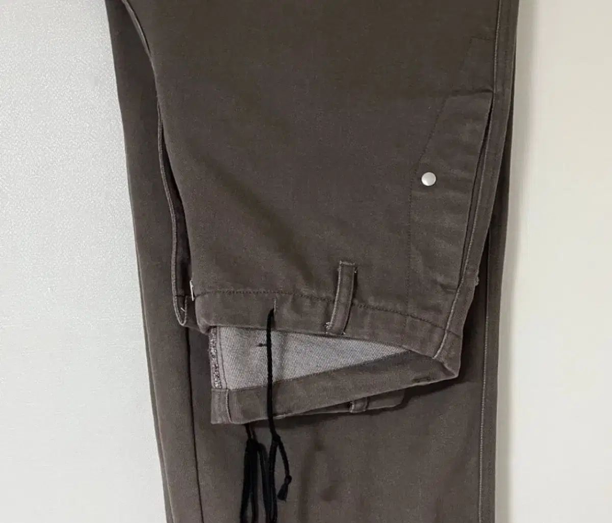 Hatchingroom vtg スノウ パンツ ブラウン 1