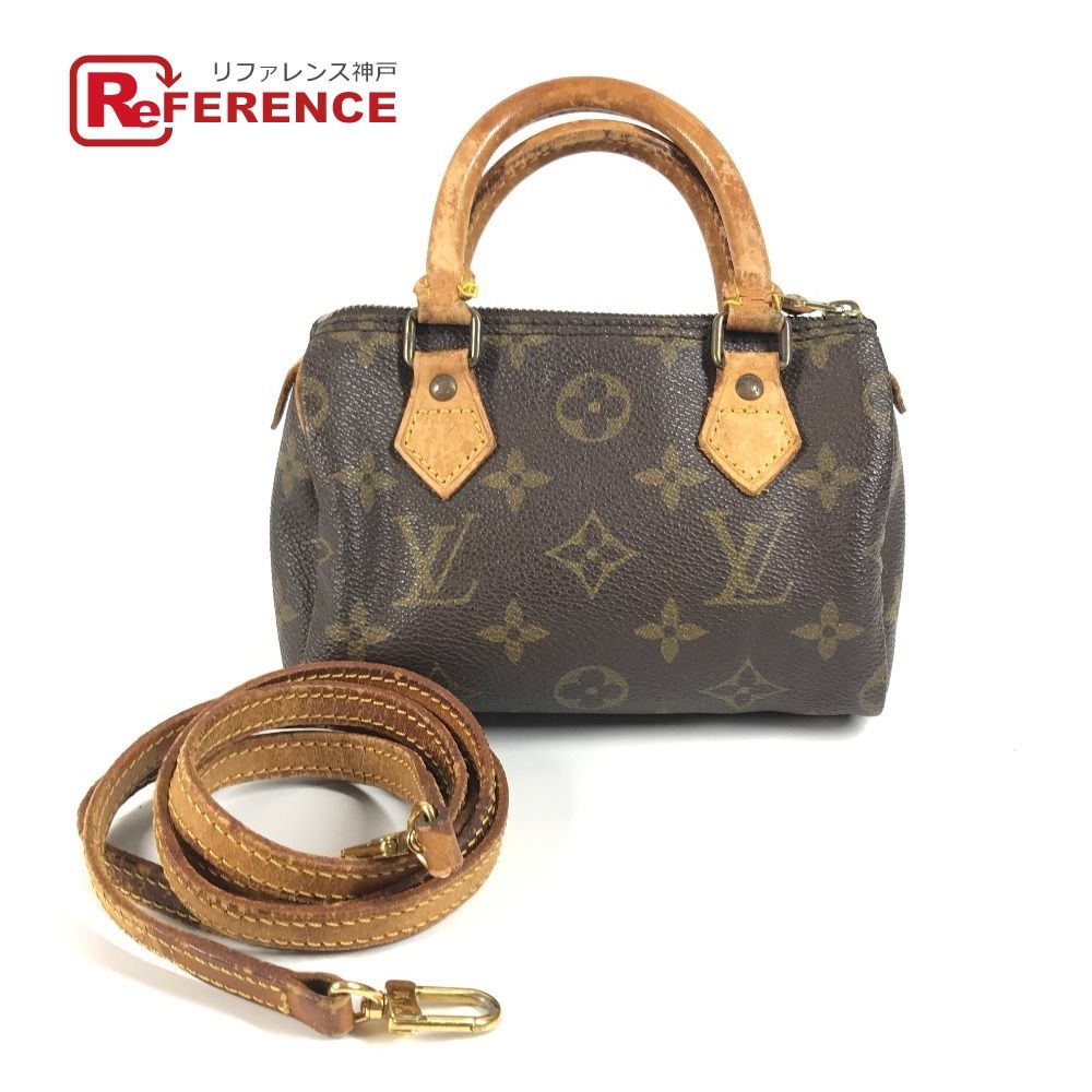 LOUIS VUITTON ルイヴィトン ショルダーバッグ ミニ スピーディ M41534 モノグラムキャンバス ブラウン