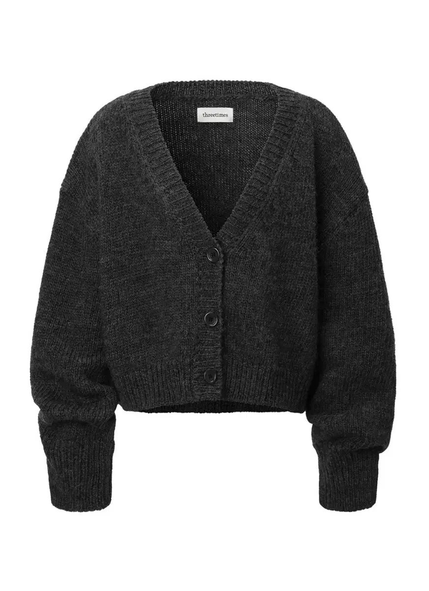 スリータイムズ powder cardigan shorts