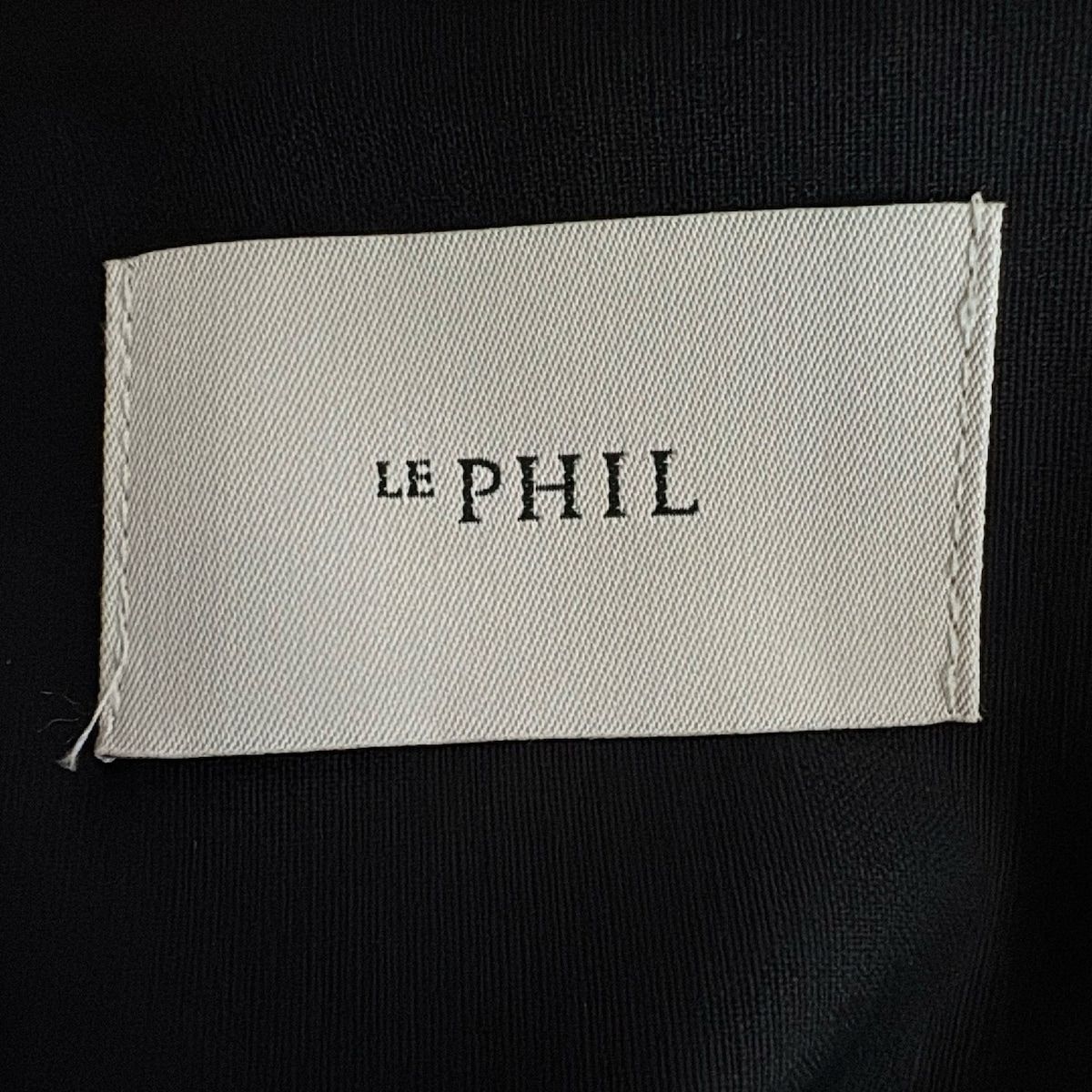LE PHIL ルフィル ベスト サイズF レディース - 黒 ロング丈 MERCADOAVALIA_COM_BR