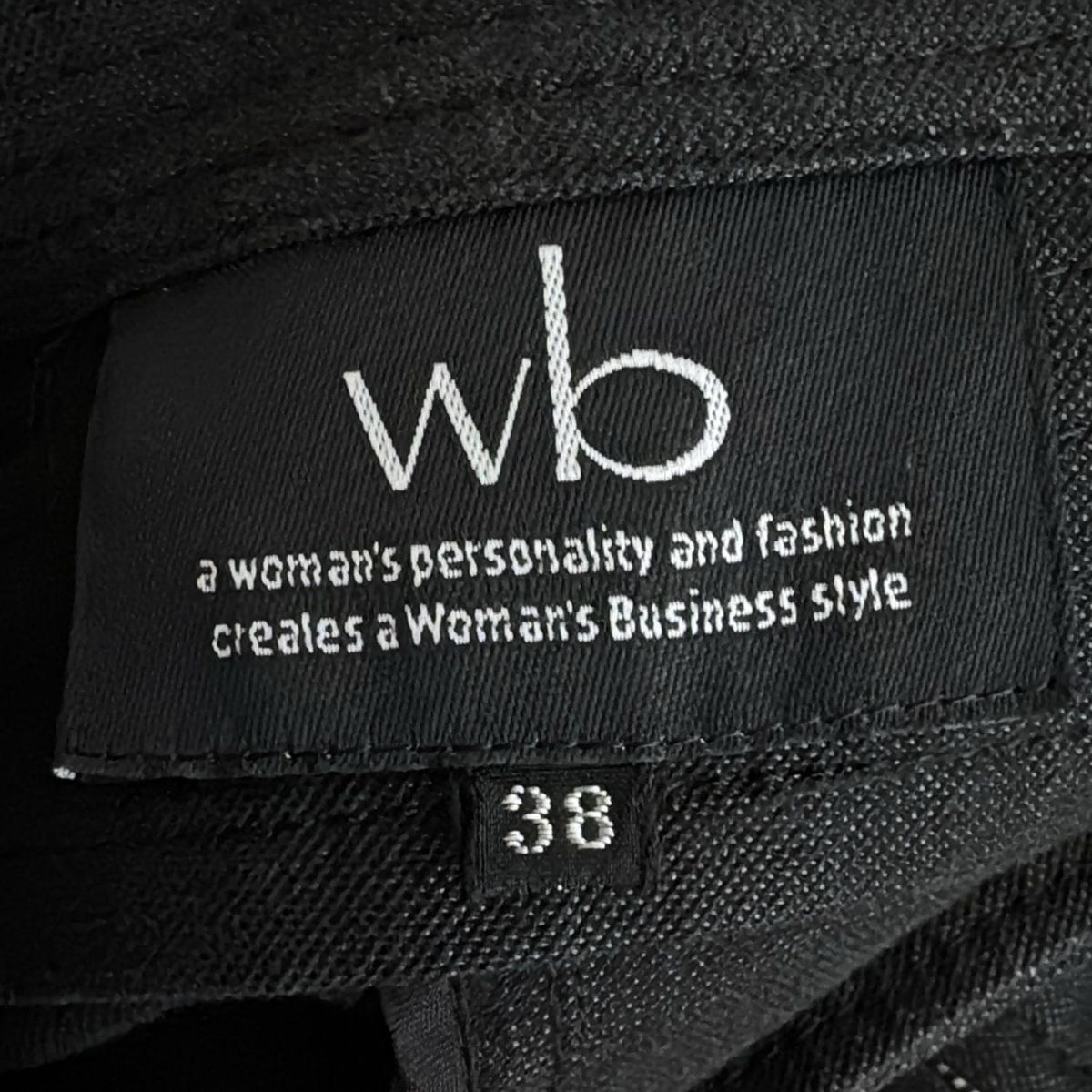 wb ダブリュービー スカートスーツ レディース - 黒 ジップアップ MAAHADDERANG_COM