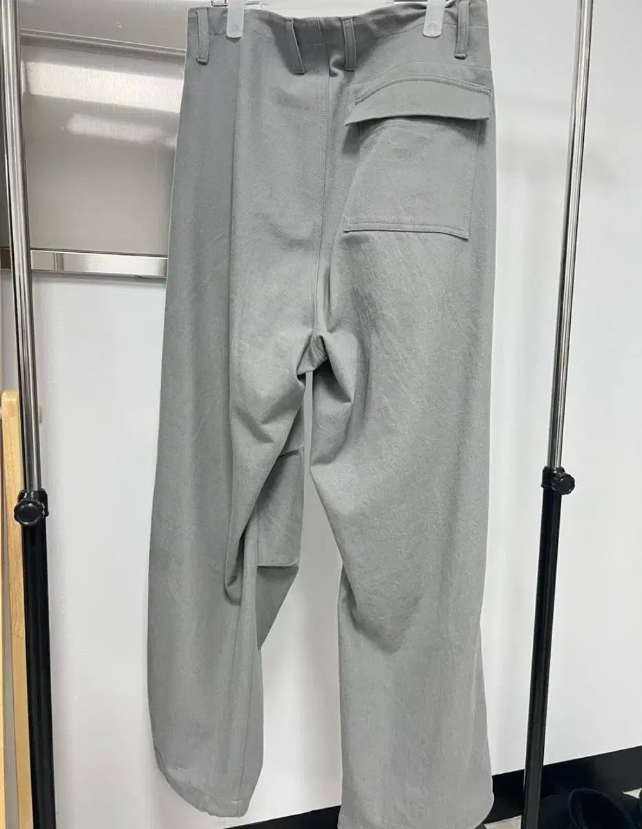 Hatchingroom スノウ パンツ ライト グレー 3