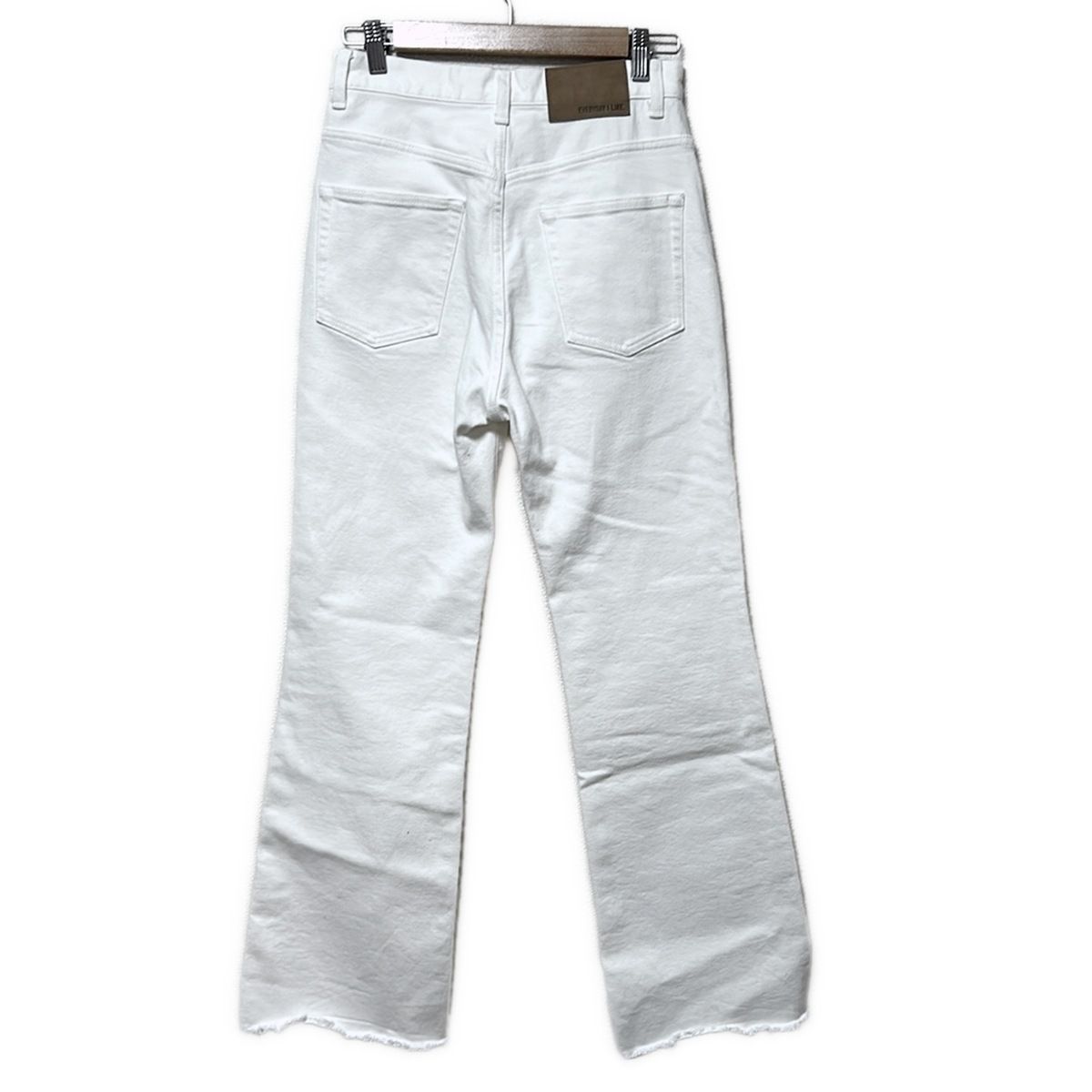 EVERYDAY I LIKE. エブリデイアイライク ジーンズ サイズ36 S レディース - 白 フルレングス