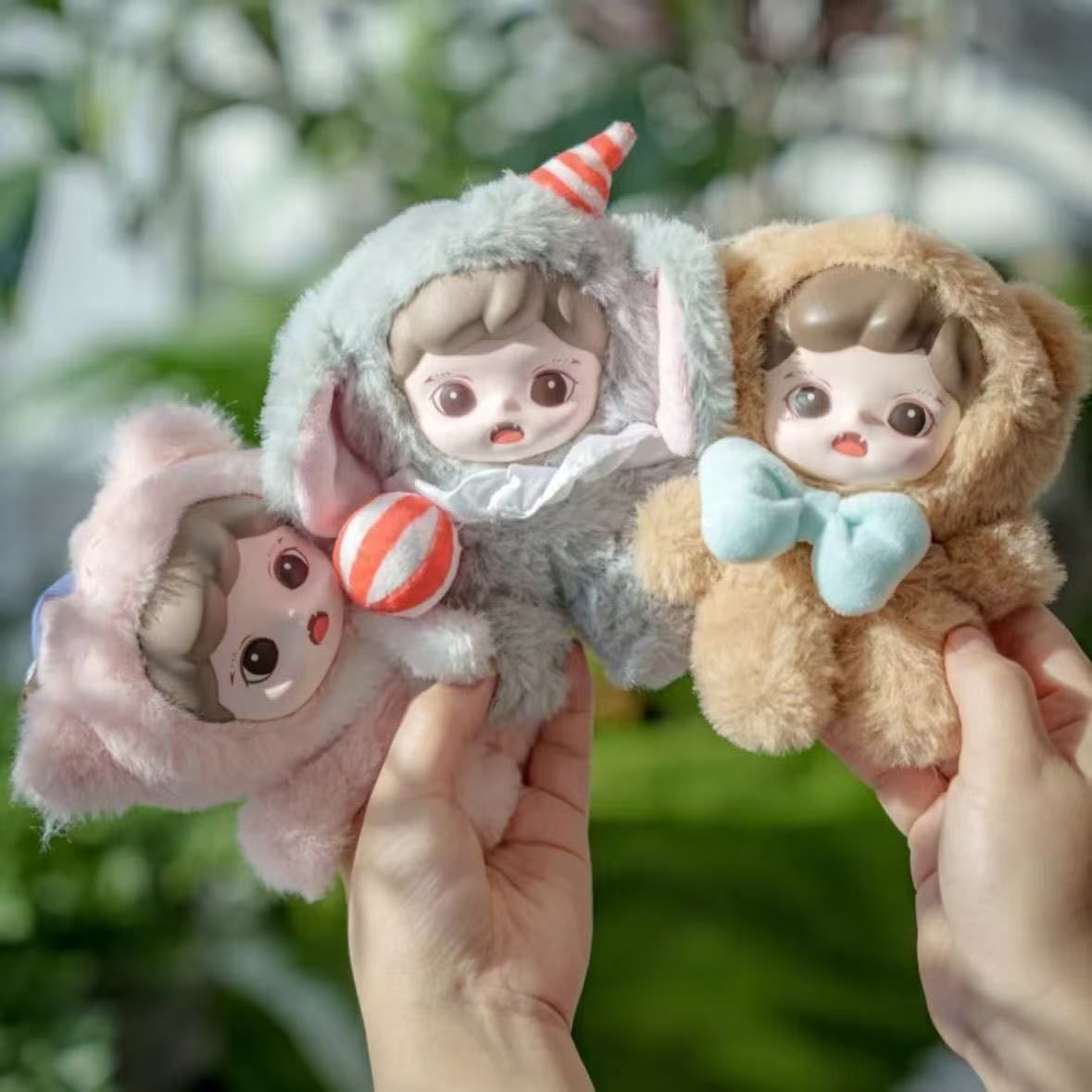 TNTSPACE「Zoraa： もふもふ小屋」シリーズ ぬいぐるみ ブラインド