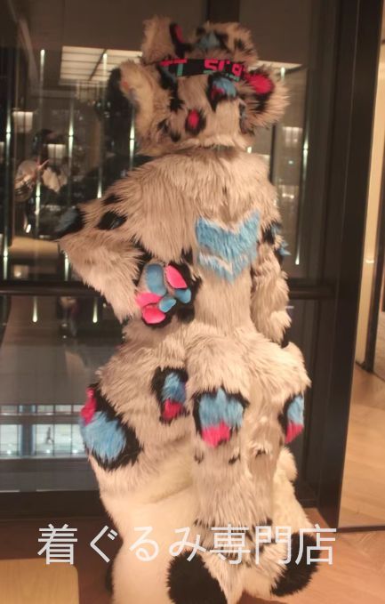 ヒョウ kig 着ぐるみ ヘッド 全頭ヘッド ケモノ ファースーツ ぬいぐるみ コスプレ コスチューム kigurumi