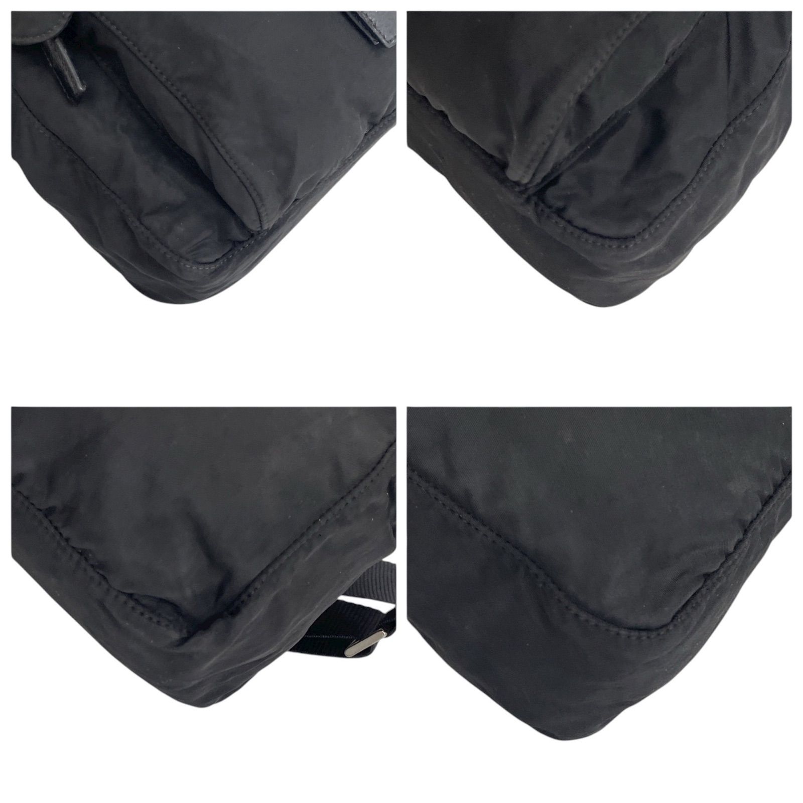 価格交渉/質問大歓迎♪】極美品 プラダ PRADA 三角ロゴ フラップ