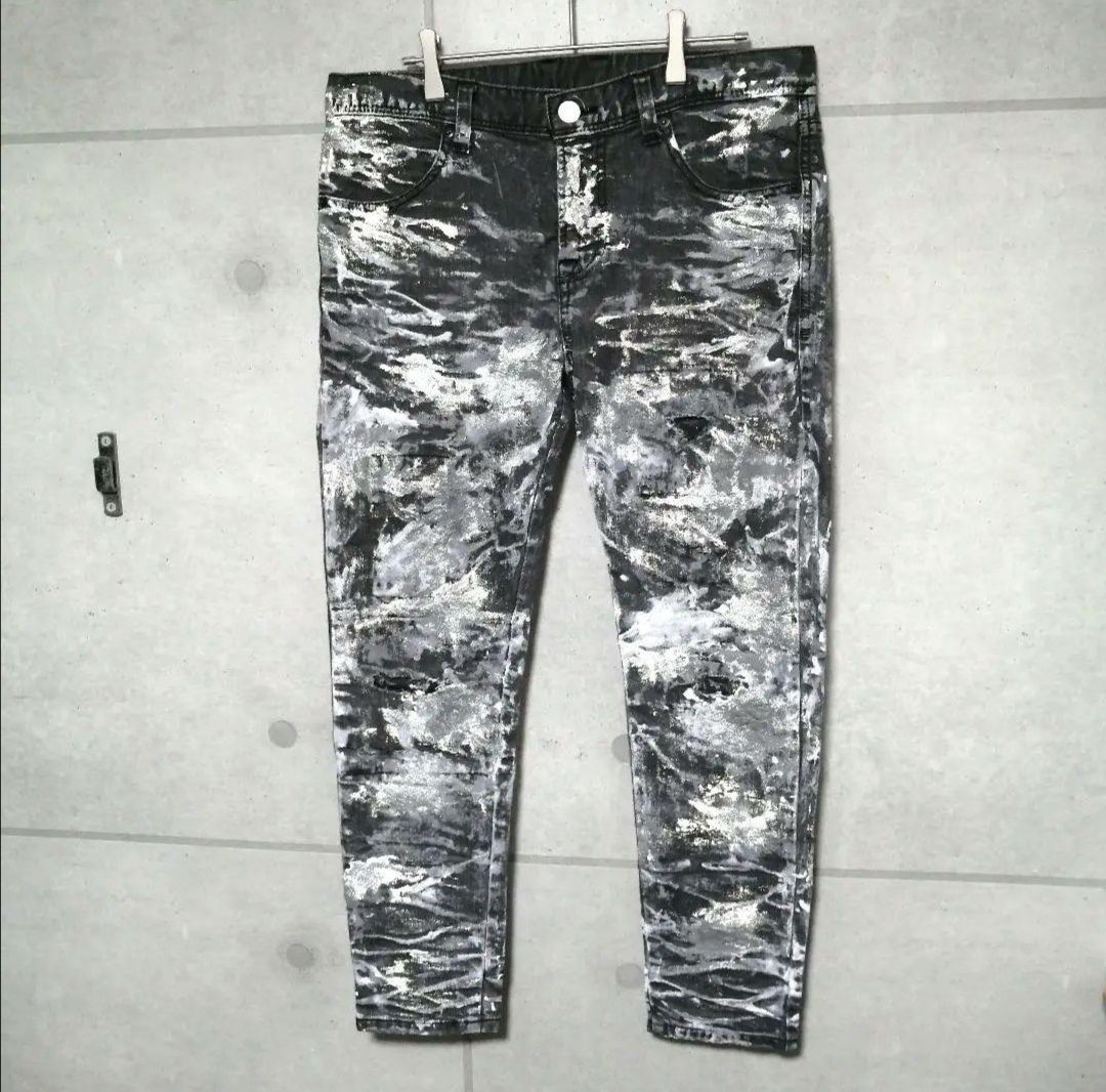 BAGARCH バガーチ ジーパン デニム ジーンズ グレー