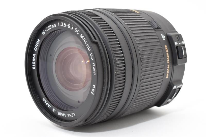 SIGMA ズームレンズ 18 250 mm F 3 5 6 DC MACRO OS HSM キャノン用 上品 A