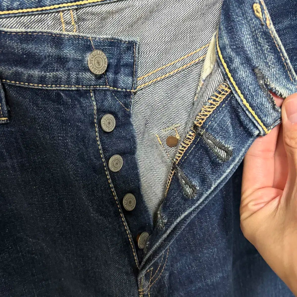  SUGAR CANE シュガーケーン HAWAII セルビッジ デニムパンツ 32 その他 デニム ジーンズ