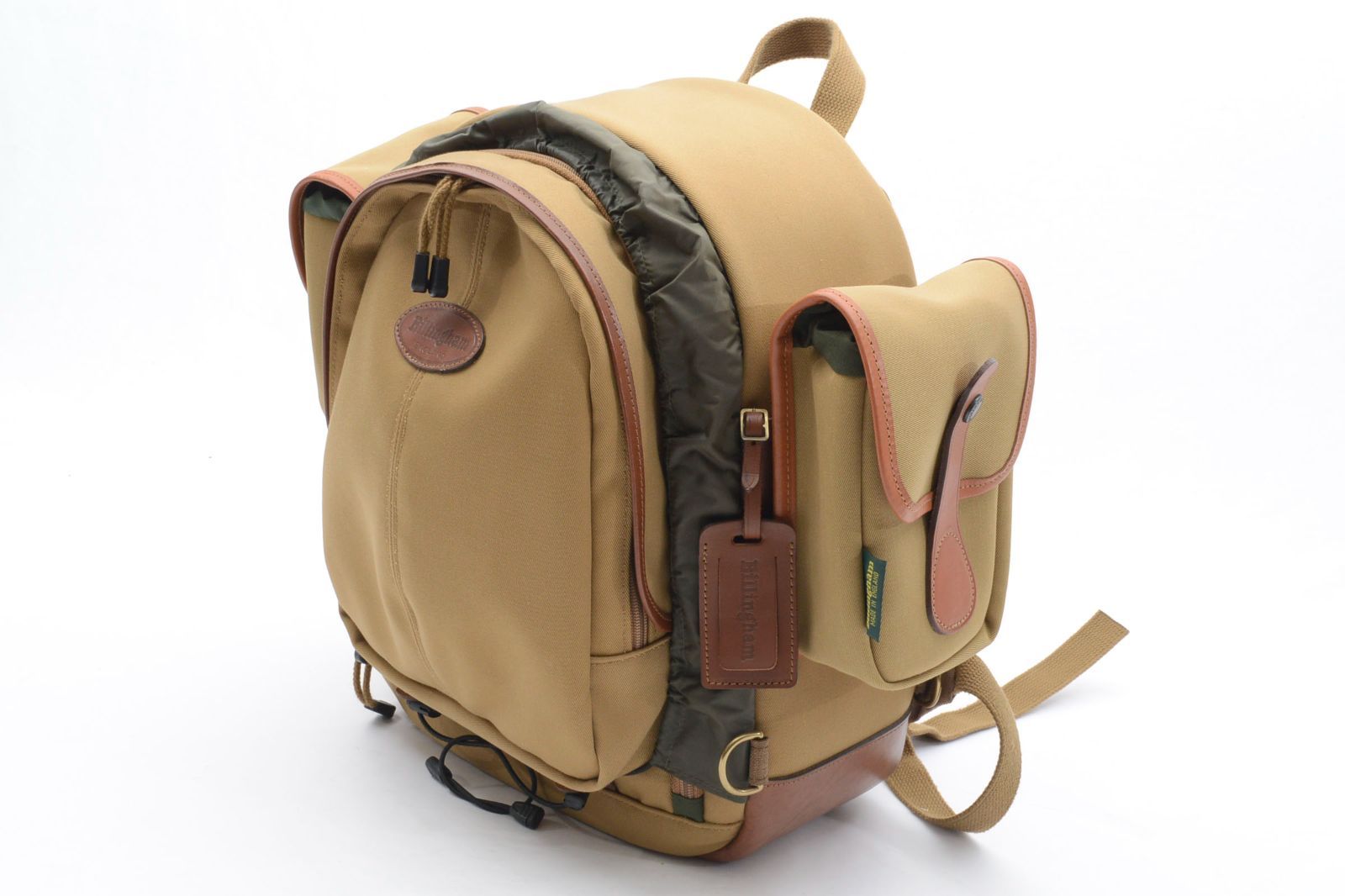 上品 ビリンガム billingham 25 RUCKSACK サイドポーチ付属 LL186 5873