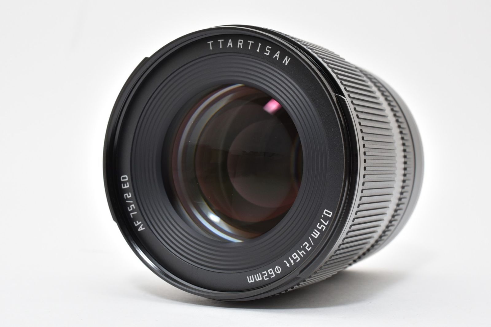 級 銘匠光学 TTArtisan AF 75 mm F 2 ライカSL TL用 ブラック LL 178 5891