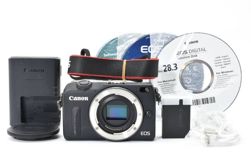 CANON EOS M2 ボディ ブラック ミラーレス一眼 Canon 本体 上品 A