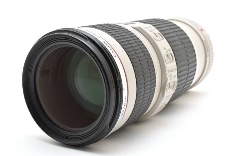 キヤノン Canon EF 70 200 mm F 4 L IS USM 一眼カメラ用レンズ オートフォーカス 上品 A