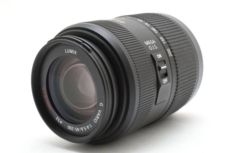 Panasonic パナソニック LUMIX G VARIO 45 200 mm F 4 0 5 6 MEGA O I S H 上品 A