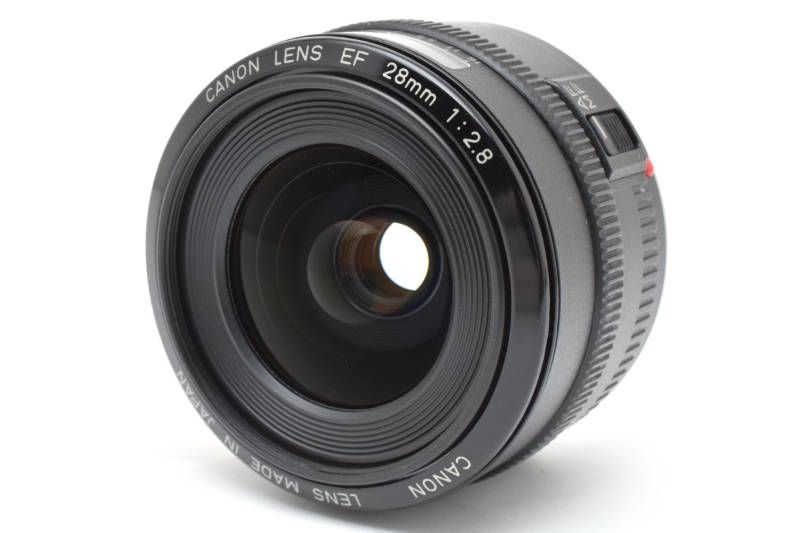 Canon EF 28 mm f 2 8 Lens Auto Manual Wide Angle EFMount 上品 A